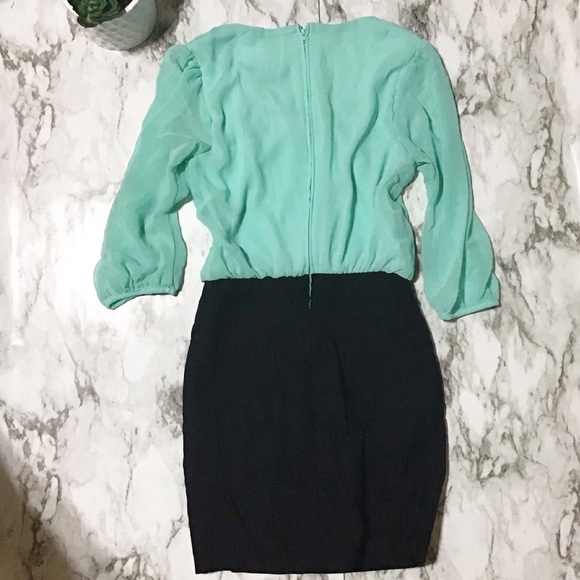 B. Darlin Long Sleeve Mini Dress - Picture 3 of 7